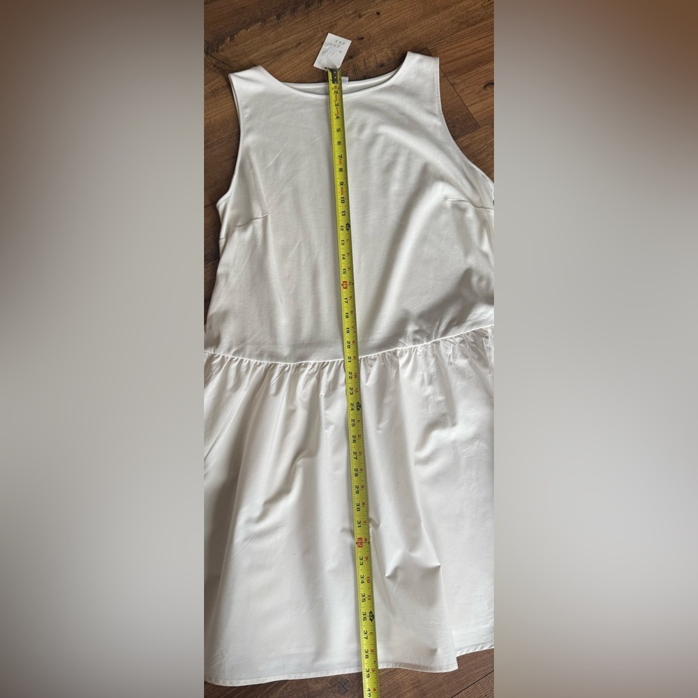 A New Day Cream Drop Waist Midi Dress Sleeveless XXL NWT - Picture 5 of 8